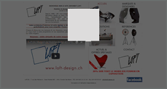Desktop Screenshot of loft-design.ch